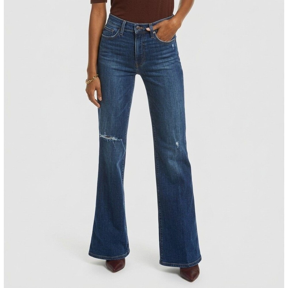 Joe's Jeans High Rise Laticia Flare Jeans Dark Wash - Size 26